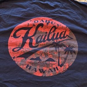 Crazy Shirts Kailua Oahu Shirt, size S.